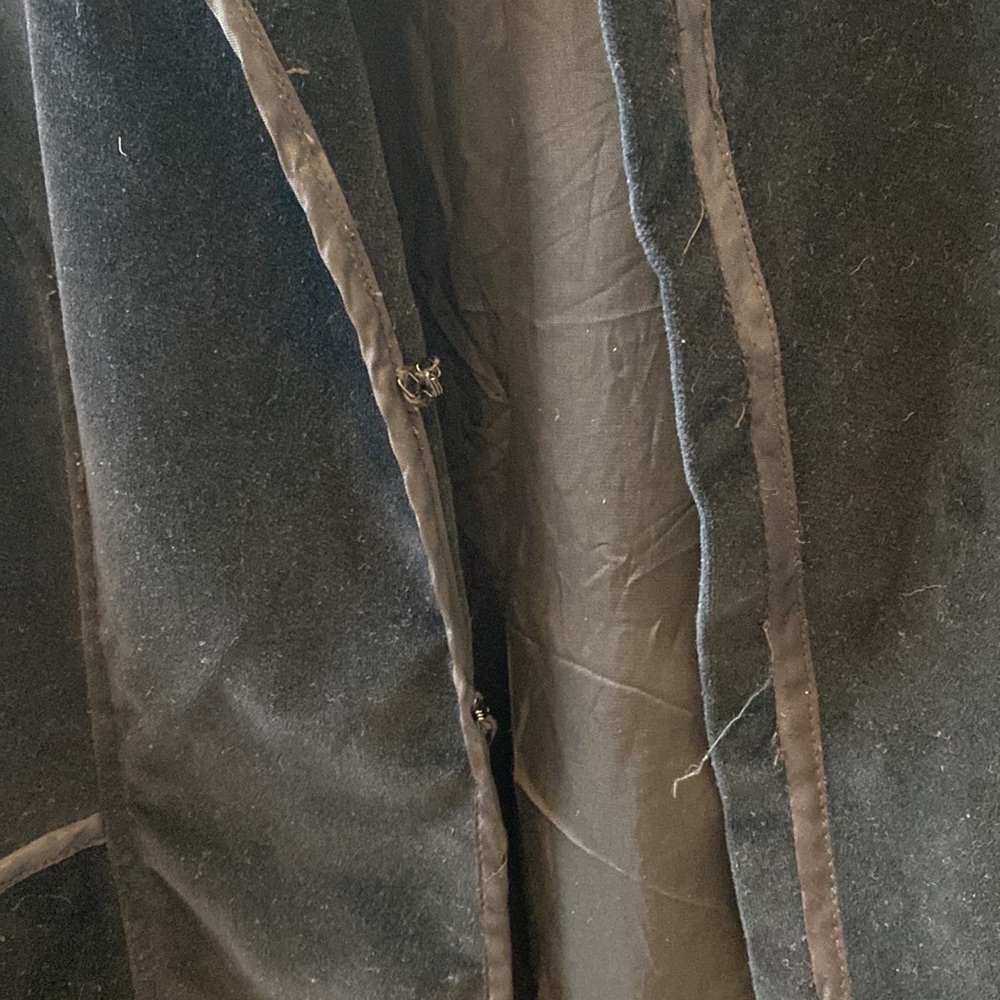 Velour Cropped Jacket - Picture 4 of 5